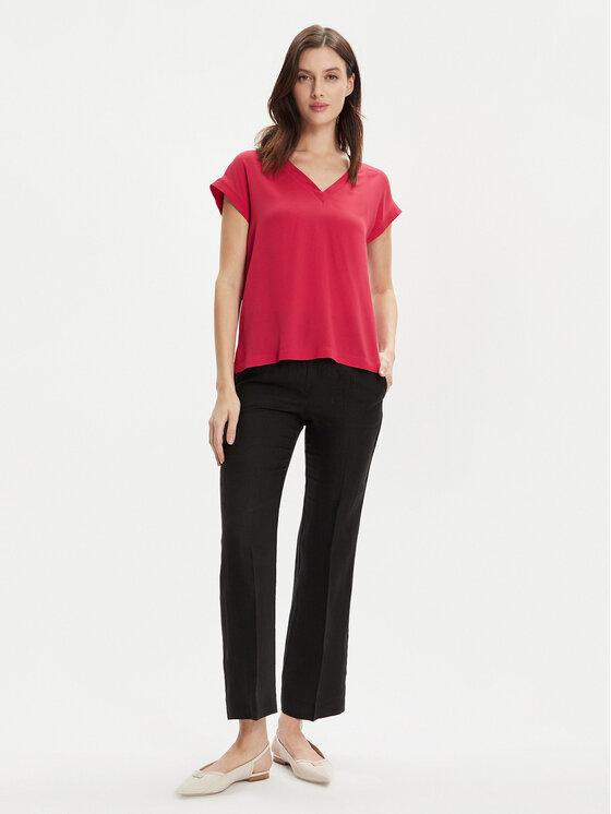 Marella Marella T-Shirt Pialla 2413111094 Różowy Regular Fit