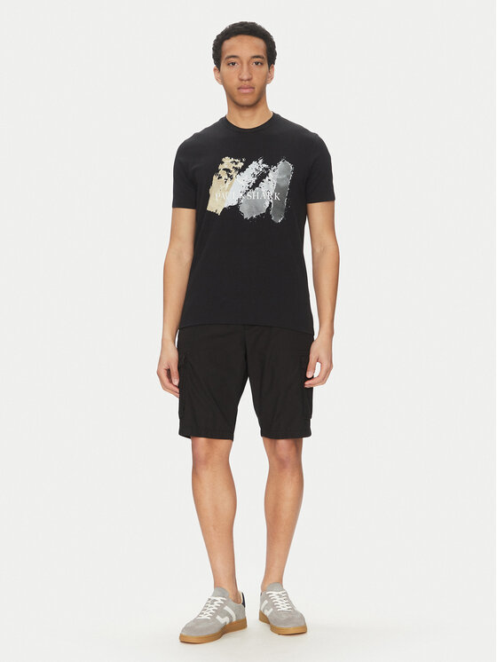 Paul&Shark Paul&Shark Auduma šorti 25414025 Melns Regular Fit