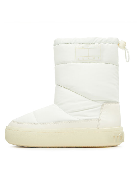 Tommy Jeans Tommy Jeans Μπότες Χιονιού Tjw Winter EN0EN02252 Λευκό