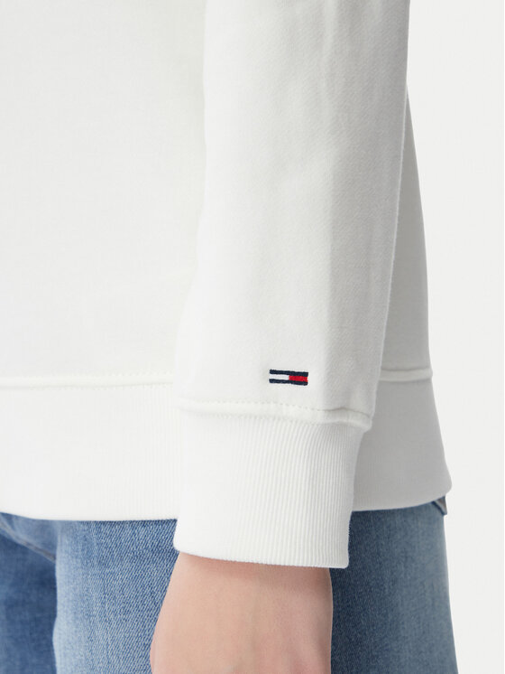 Tommy Jeans Tommy Jeans Jopa Ess Logo DW0DW22829 Bela Regular Fit