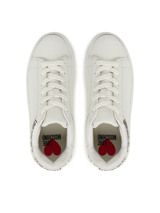 LOVE MOSCHINO LOVE MOSCHINO Sneakersy JA15305G0NIAL10A Biela