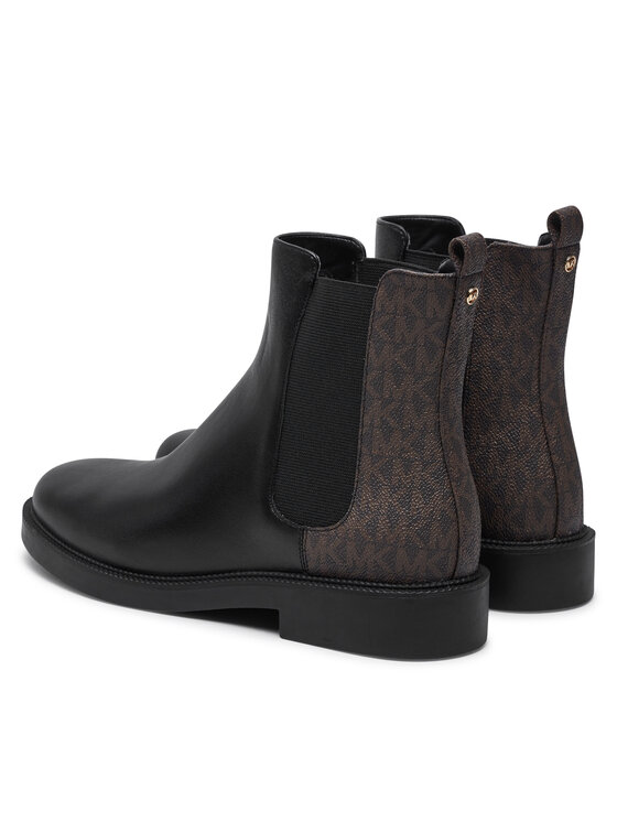 MICHAEL Michael Kors MICHAEL Michael Kors Боти тип челси Hazel Chelsea Bootie 40F4HZMEFL Черен