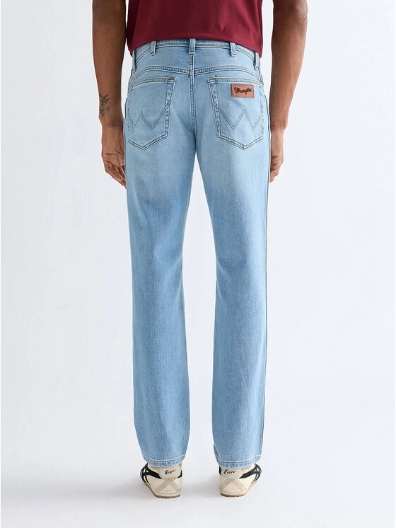 Wrangler Wrangler Jeansy TEXAS SLIM Niebieski Slim Fit