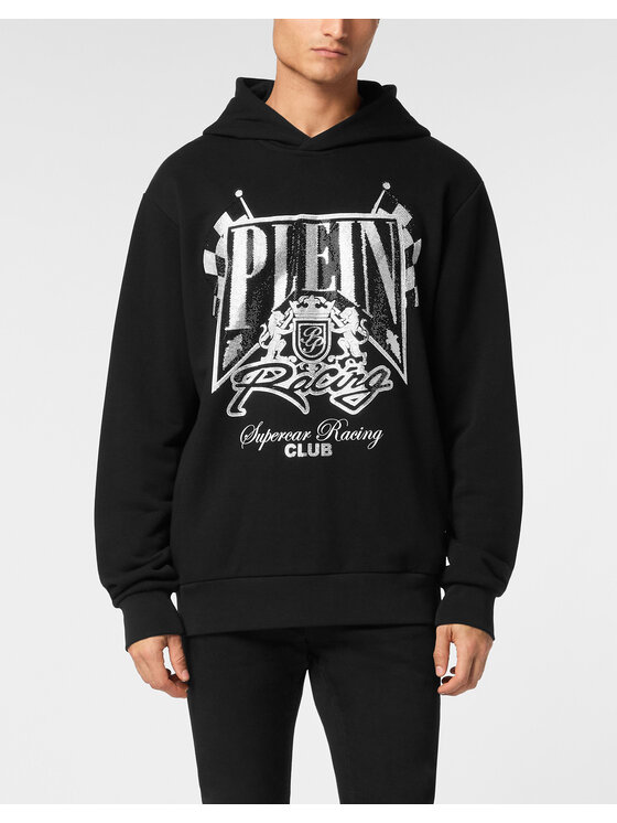 PHILIPP PLEIN PHILIPP PLEIN Mikina 22627 Černá Regular Fit