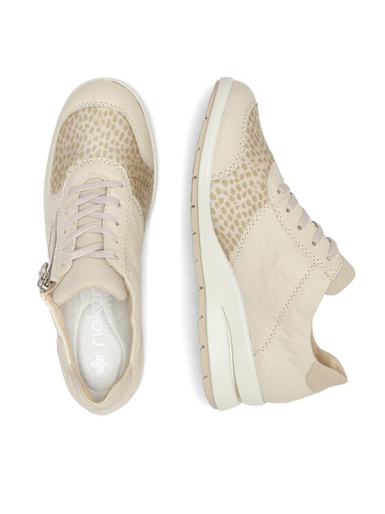 Rieker Rieker Sneakersy L4821-60 Écru