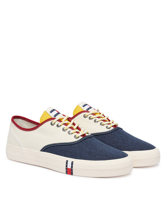 Tommy Hilfiger Tommy Hilfiger Tenniskingad Archive Vulc Y2K EM0EM01728 Valge