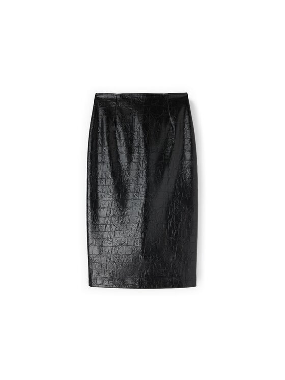 Motivi Motivi Gonna midi 1302Q001251N033 Nero Slim Fit