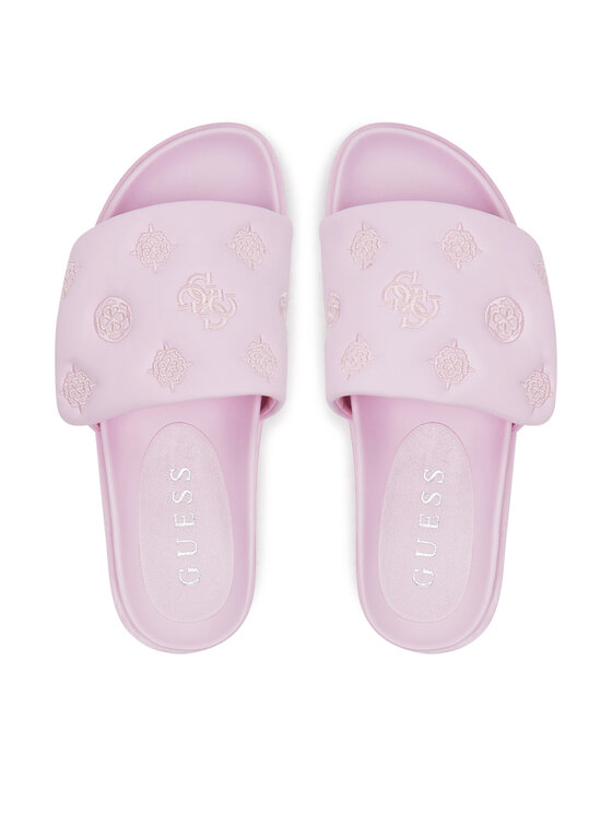 Guess Guess Klapki FLJFA2ELE19 Różowy