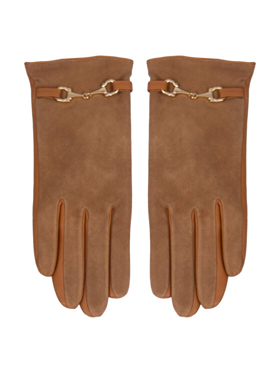 ALLORA BE UNIQUE ALLORA BE UNIQUE Rękawiczki Damskie 100% leather Brązowy