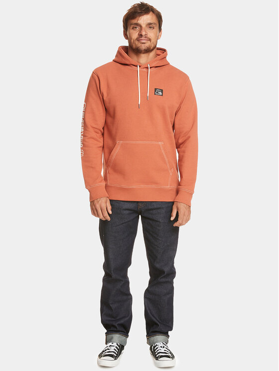Quiksilver Quiksilver Mikina The Original Otlr EQYFT04794 Oranžová Regular Fit