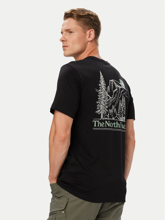 The North Face Tricou Monte Reg Ss NF0A8JAV Negru Regular Fit