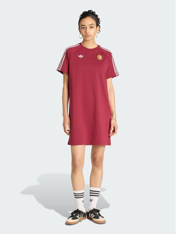 adidas adidas Sukienka codzienna Spain Originals Czerwony Loose Fit