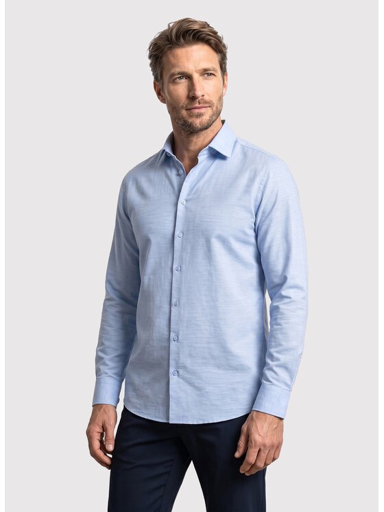 Pako Lorente Pako Lorente Koszula P26WP-1X-017 Niebieski Slim Fit