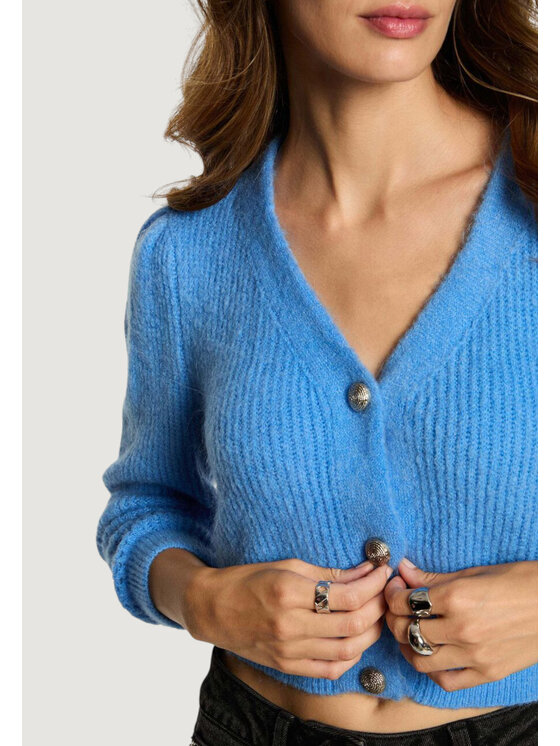 Morgan De Toi Morgan De Toi Cardigan 252-MPLAY Blu Casual Fit