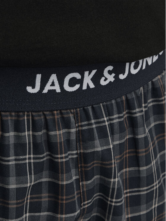 Jack&Jones Junior Jack&Jones Junior Πιτζάμα Basic 12264244 Μαύρο Regular Fit