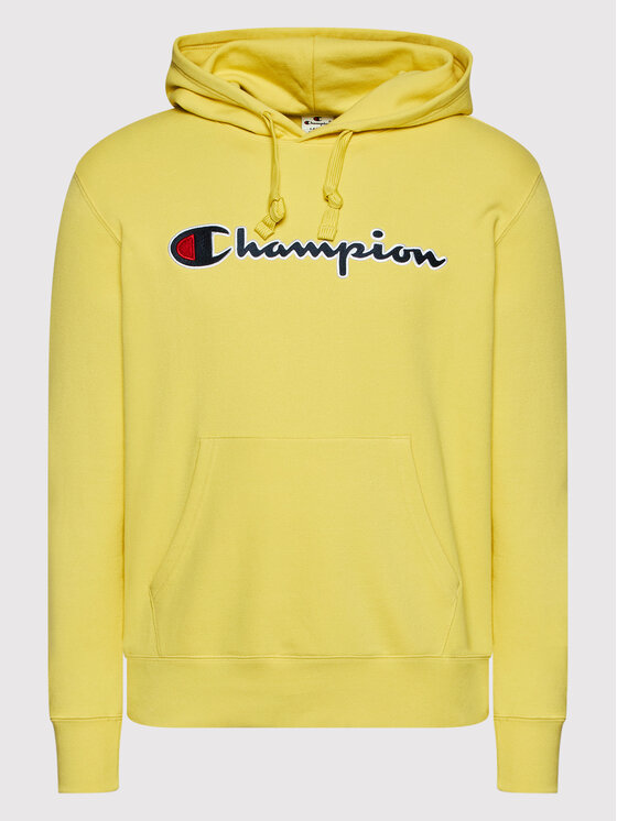 Champion Sweatshirt 217060 Jaune Regular Fit Modivo