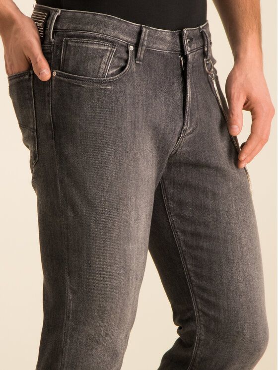 Emporio Armani Emporio Armani Blugi 6G1J06 1D6UZ 0005 Gri Slim Fit