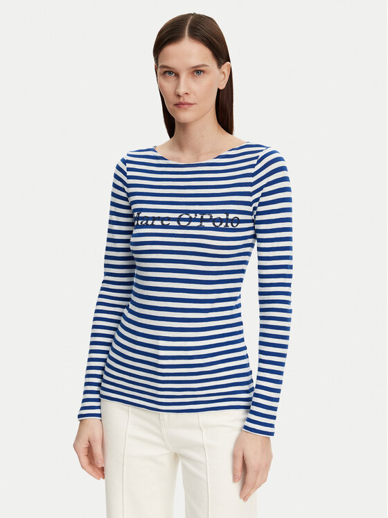Marc O'Polo Marc O'Polo Halenka M02 2196 52131 Modrá Regular Fit