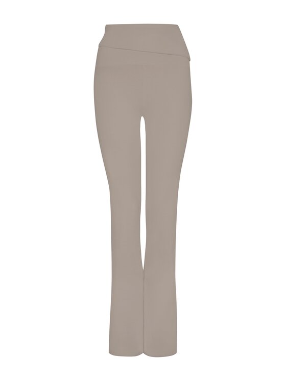 Style Republic Style Republic Legginsy Foldover Pants Brązowy jasny Athletic Fit