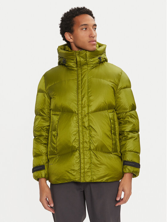 Woolrich Woolrich Pernata jakna CFWOOU0968MRUT3664 Zelena Regular Fit