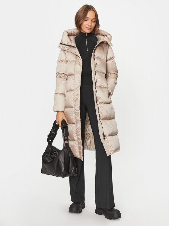 Hetregó Hetregó Giubbotto piumino Karen 8K605 Beige Regular Fit