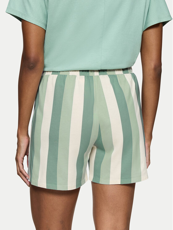 Triumph Triumph Pidžamas šorti Mix & Match 10218280 Zaļš Relaxed Fit