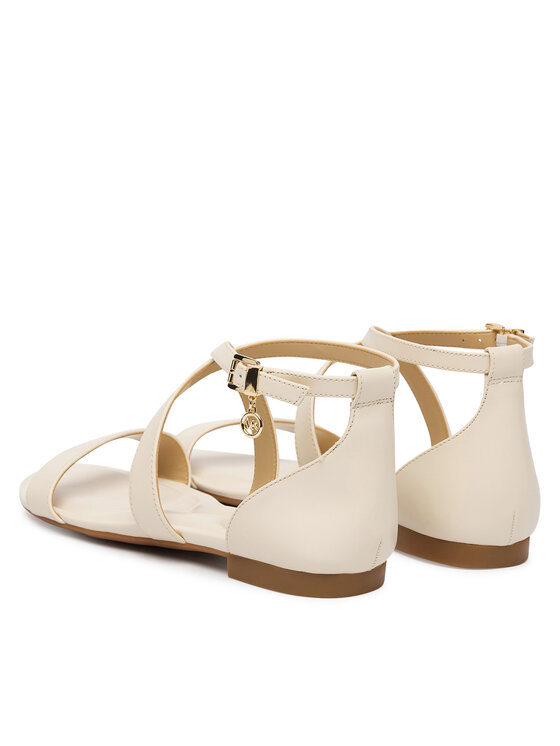 MICHAEL Michael Kors MICHAEL Michael Kors Sandales Alexa Flex Flat 40S6AXFS1L Écru