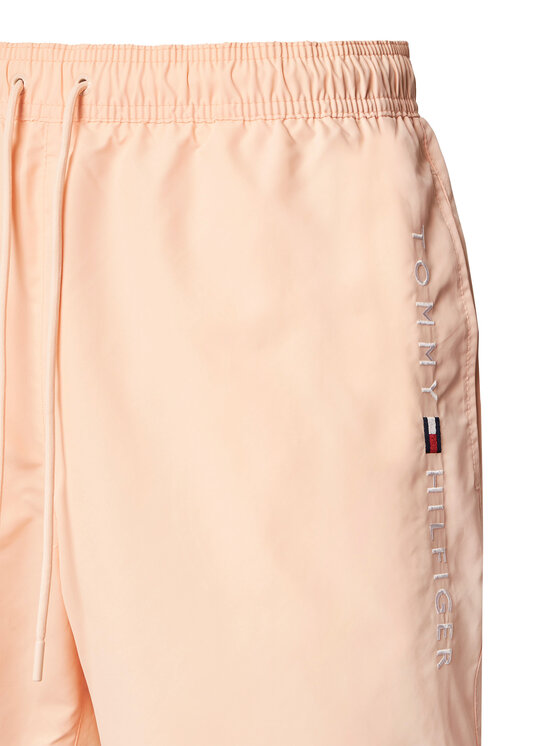 Tommy Hilfiger Tommy Hilfiger Szorty kąpielowe UM0UM03258 Pomarańczowy Regular Fit