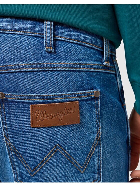 Wrangler Wrangler Jeansy 112355020 Niebieski Regular Fit