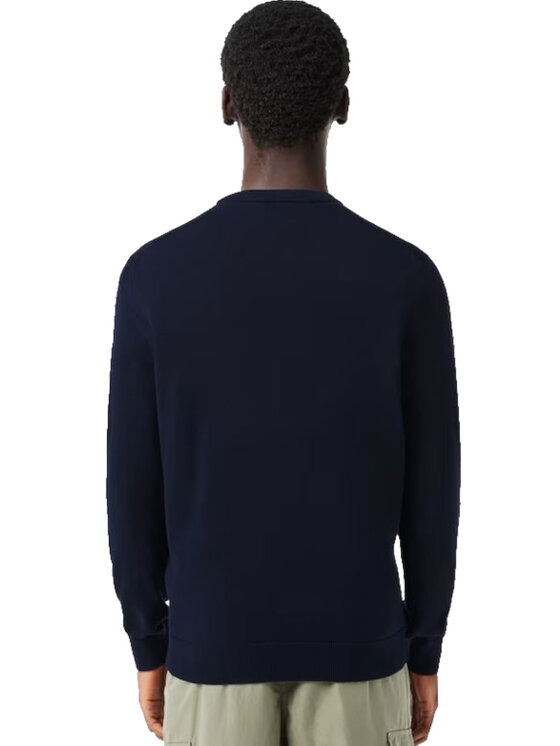Lacoste Lacoste Sweter AH0128 Niebieski Regular Fit