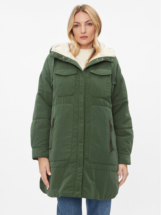 MAX&Co. MAX&Co. Зимно яке Ariete 74940423 Зелен Regular Fit