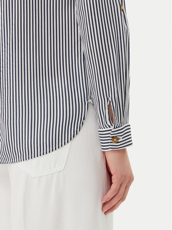 Vero Moda Vero Moda Camicia Bumpy 10275283 Blu scuro Regular Fit