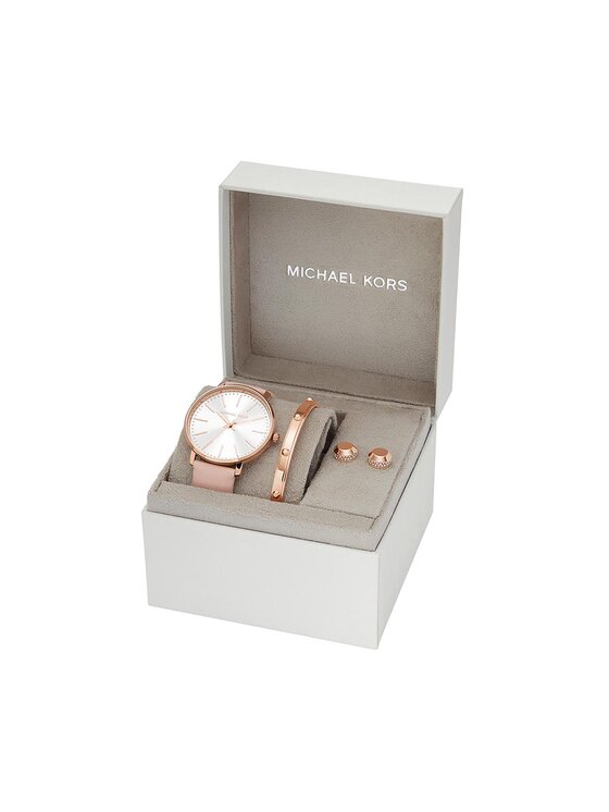 Michael Kors Michael Kors Набір годинник і браслет Pyper MK1078SET Рожевий