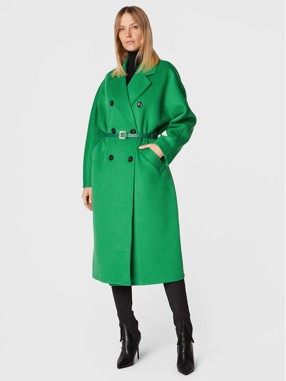 Imperial Prechodný kabát KH36ECJ Zelená Regular Fit
