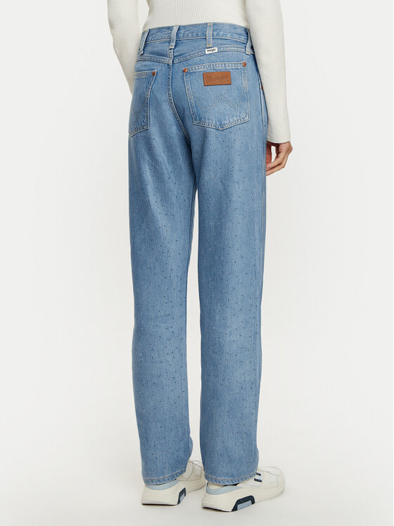 Wrangler Wrangler Jeansy Sunset 112356412 Niebieski Straight Fit