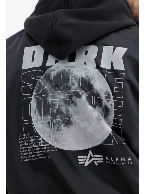 Alpha Industries Alpha Industries Bunda pro přechodné období AI.108108-285-L Černá Regular Fit