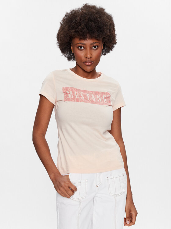 Mustang Tricou Alexia 1013391 Portocaliu Regular Fit