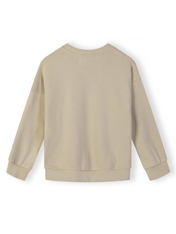 minoti minoti Bluza NOSFLEECE402 Czarny Regular Fit