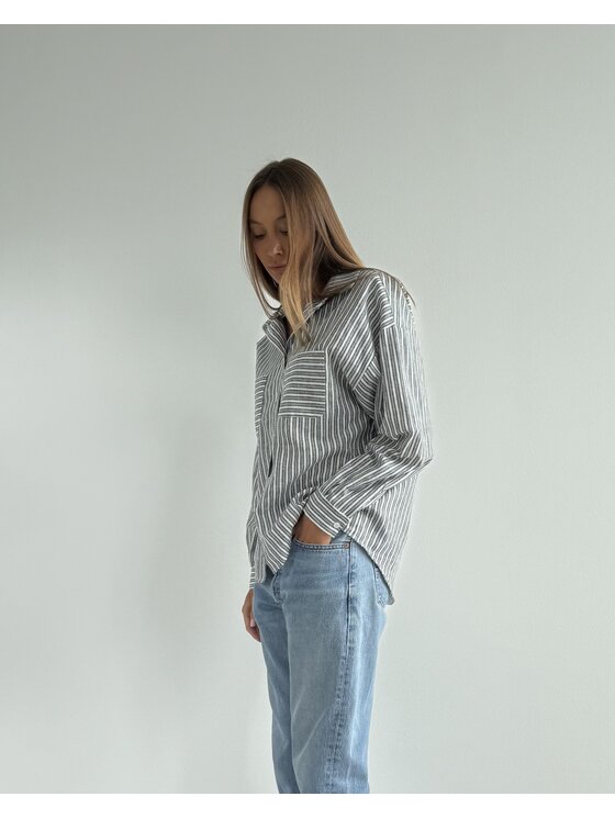 Le Songe Le Songe Koszula RINA Szary Oversize