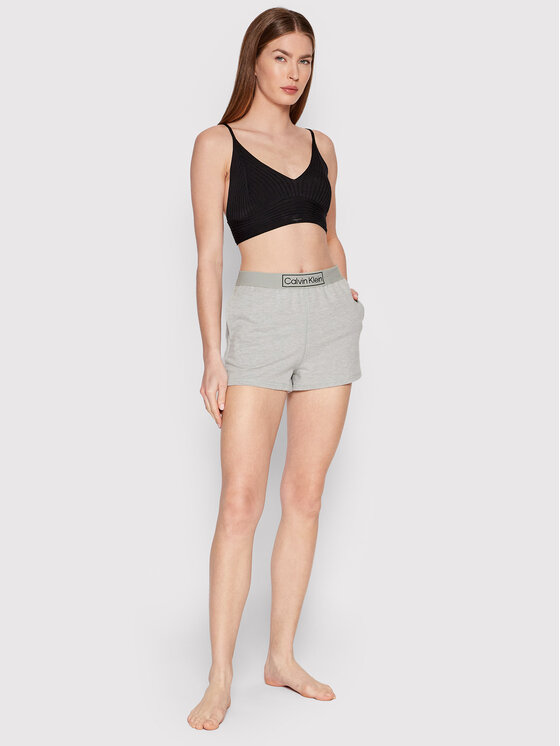 Calvin Klein Underwear Calvin Klein Underwear Pyžamové šortky 000QS6799E Šedá Regular Fit
