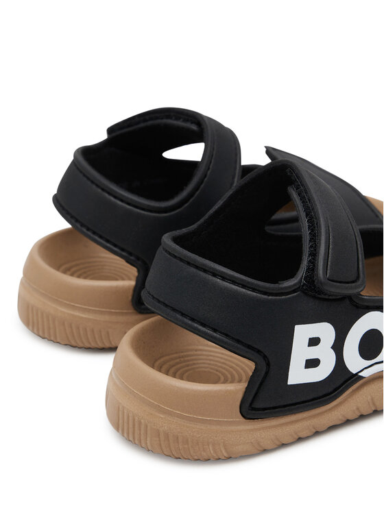 BOSS BOSS Sandały J52158 S Czarny