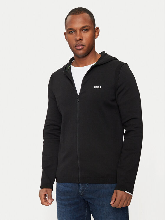 BOSS Boss Mikina 50527394 Černá Regular Fit