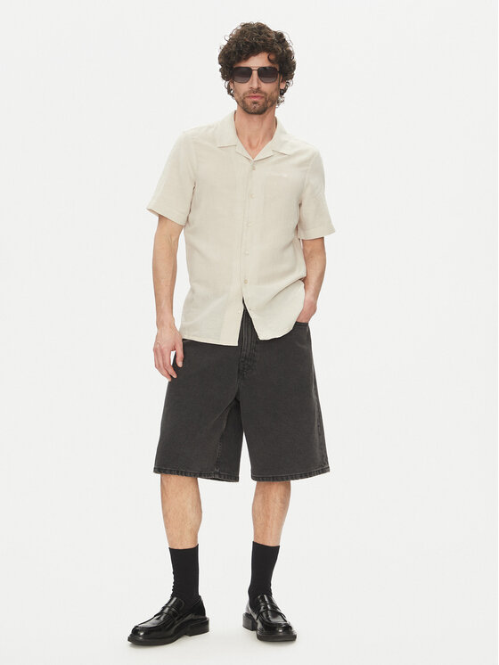 Calvin Klein Calvin Klein Ing K10K114197 Bézs Regular Fit