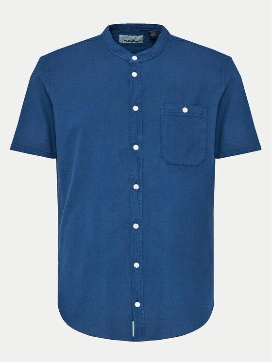 Blend Blend Košile 20716754 Modrá Regular Fit