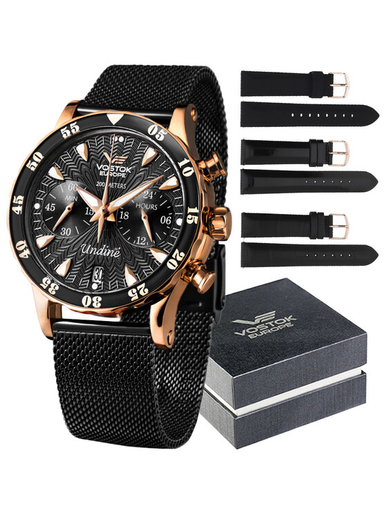 Vostok Europe Vostok Europe Zegarek VK64-515B568B1 Czarny