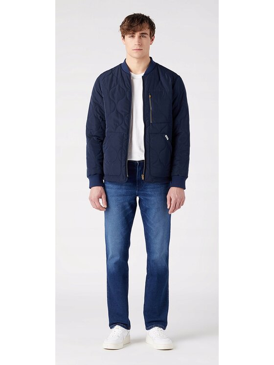 Wrangler Wrangler Jeansy Texas Slim Niebieski Slim Fit