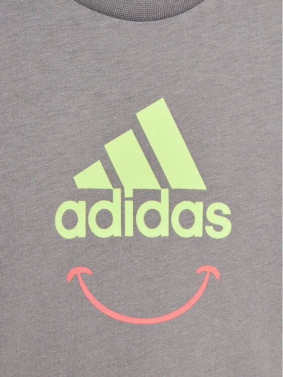 adidas adidas Majica HR8141 Siva