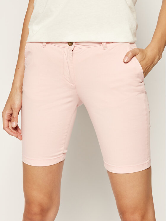 Napapijri Pantaloncini di tessuto Noridian 1 N0YHH9 Rosa Slim Fit •  Modivo.it