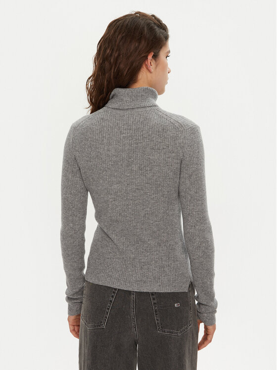 Miss Sixty Miss Sixty Rollkragenpullover 6L3RJ7311000 Grau Regular Fit