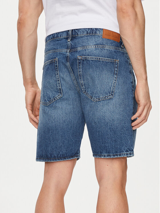 Only & Sons Only & Sons Džínsové šortky Edge 22029179 Modrá Straight Fit